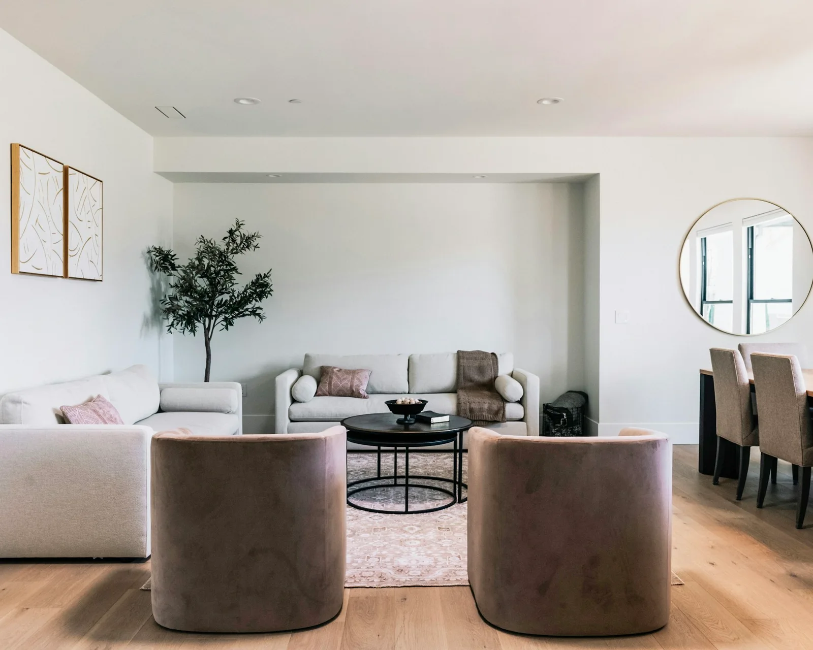 A carefully designed, light-filled interior